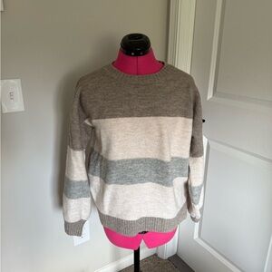 Striped Sweater in Neutral Tones